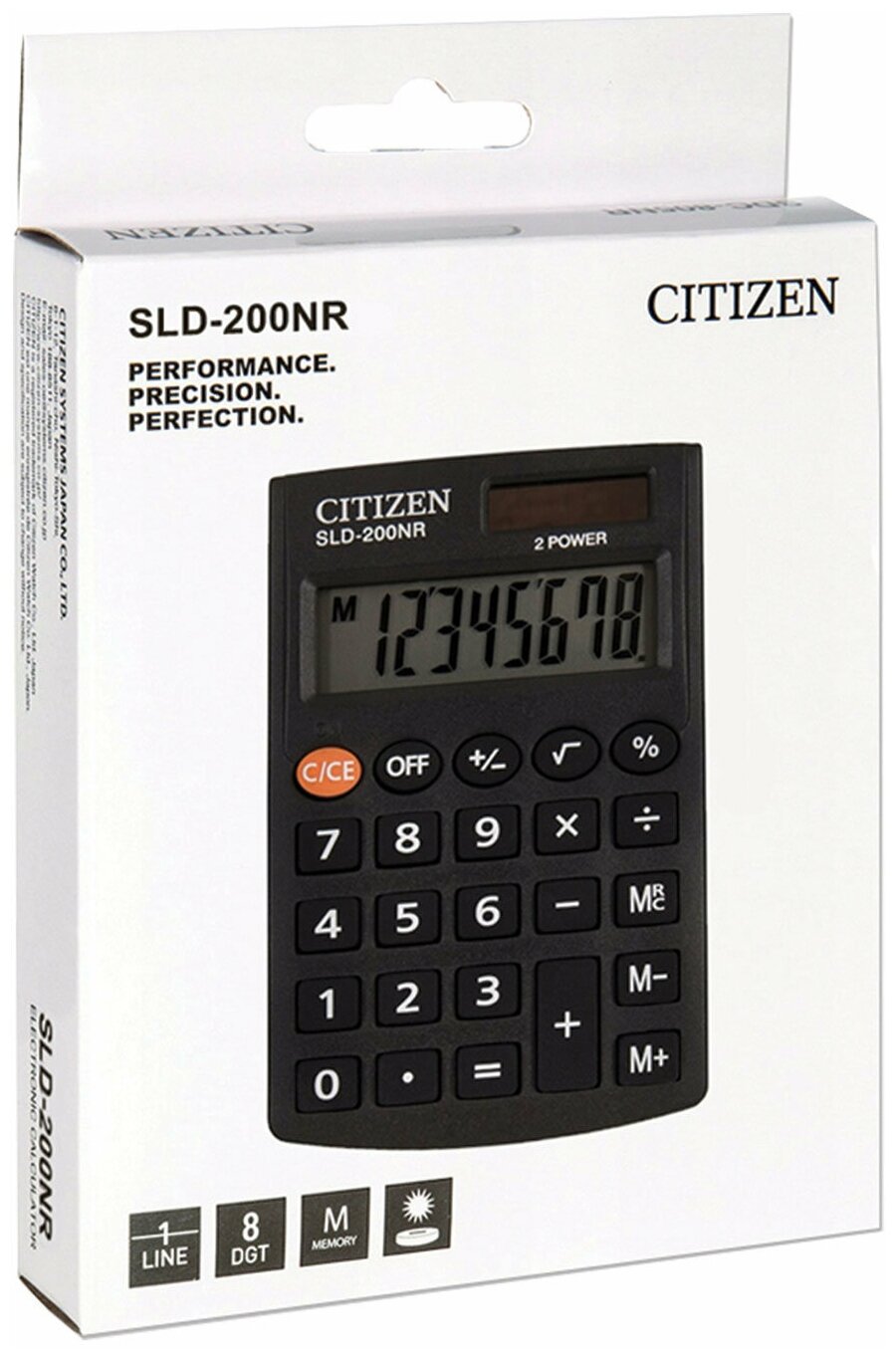 Калькулятор CITIZEN SLD-200NR