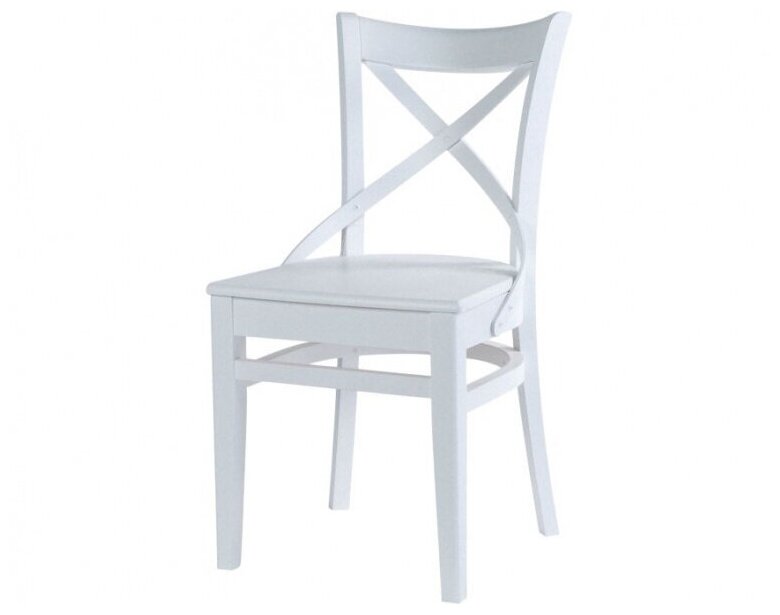 фото Стул «Соло Венский» жесткий, эмаль белая