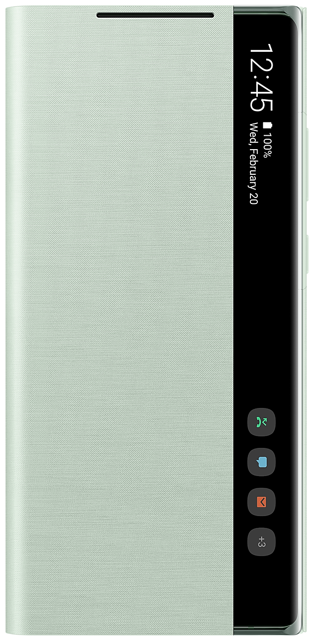 Чехол Clear View Cover для Samsung Galaxy Note 20 SM-G980 EF-ZN980CMEGRU мятный