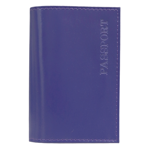 обложка для паспорта fostenborn натуральная кожа фиолетовый Обложка для паспорта Fostenborn, фиолетовый