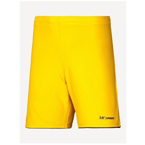 Шорты 2K SPORT, размер YS(34), желтый брюки 2k sport размер ys 34 черный желтый