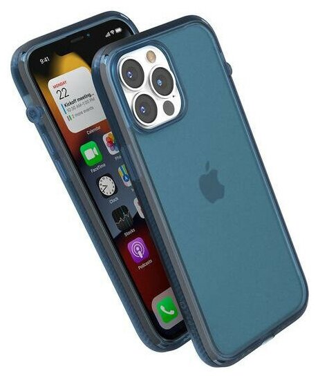 Противоударный чехол Catalyst Influence Case для iPhone 13 Pro Max, цвет Синий (Pacific Blue) (CATDRPH13BLUL)