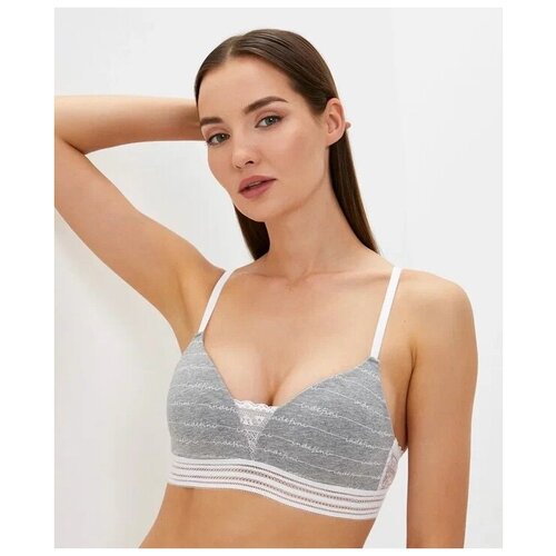 фото Бюстгальтер / женский из хлопка / без push-up / indefini / 2045wxy75b