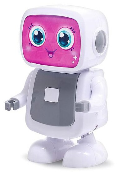 Робот IQ BOT Эмми, белый/розовый