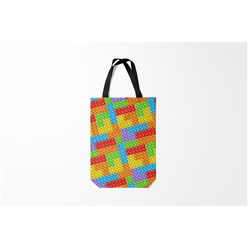 фото Сумка-шоппер / 31х42 см / тренды / разные pop it simple dimple burnettie