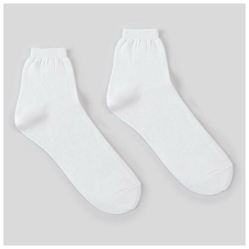 Носки GRAND LINE, размер 39, серый, белый носки grand line размер 39 40 серый черный белый
