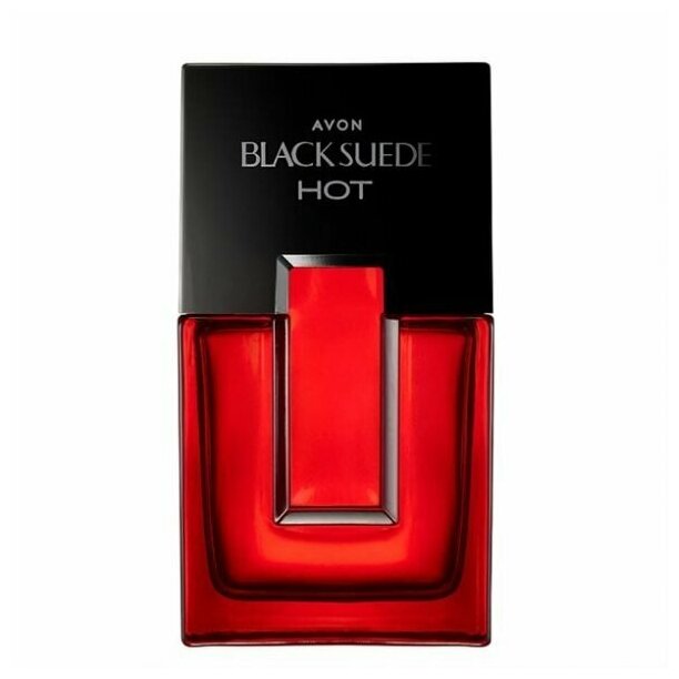 Туалетная вода Black Suede Hot AVON, для него, 75 мл