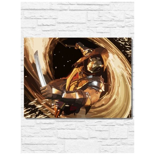 Картина по номерам на холсте игра Mortal Kombat 11 (PS, Xbox, PC, Switch) - 9781 Г 30x40