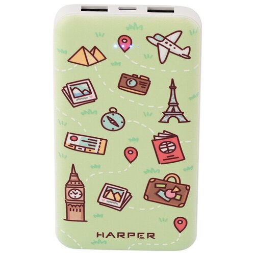 Внешний аккумулятор HARPER PB-0025 travel внешний аккумулятор harper pb 0023 avocado