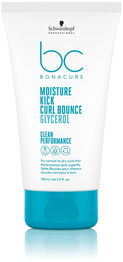 Лосьон для вьющихся волос Schwarzkopf Professional Bonacure Clean Performance Moisture Kick 150 мл