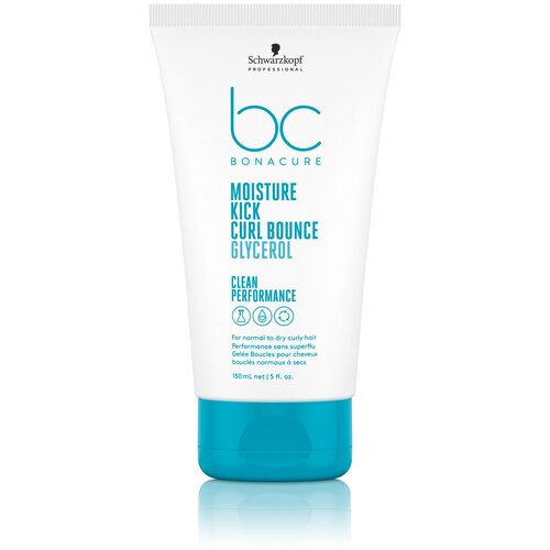 Лосьон для вьющихся волос Schwarzkopf Professional Bonacure Clean Performance Moisture Kick 150 мл лосьон для ухода за волосами bonacure лосьон для вьющихся волос moisture kick