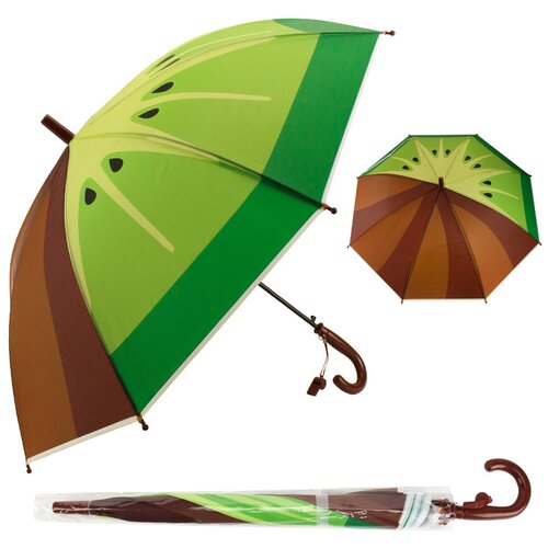 Зонт детский 50 см киви Китай зеленого цвета