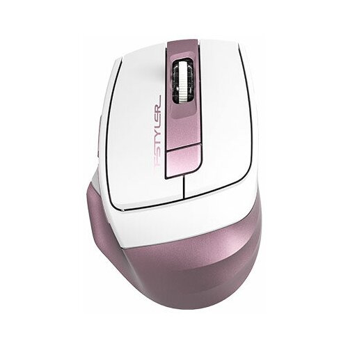 Мышь беспроводная A4Tech Fstyler FG35 оптическая цвет розовыйбелый 230200₽
