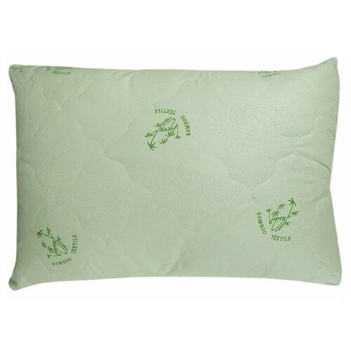 Подушка, подушка для сна, подушка бамбук 50х70 см, гипоаллергенная, съемный чехол