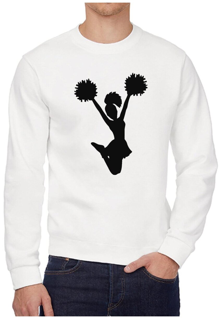 Свитшот CoolPodarok  размер 44    белый