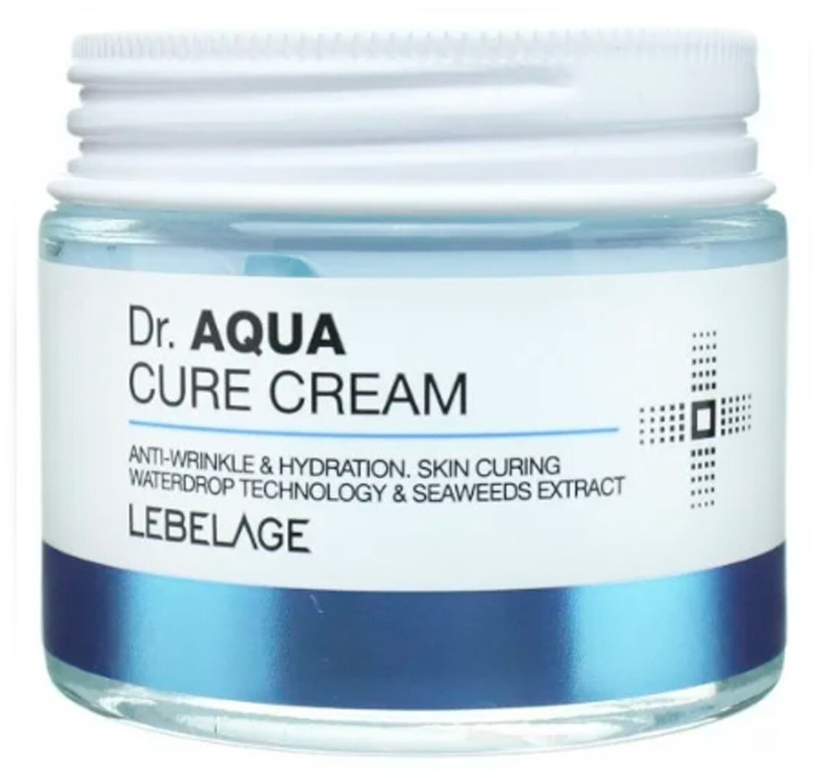 LEBELAGE Увлажняющий крем для лица, Корея. Dr. Aqua Cure Cream, 70ml. Уходовая корейская косметика