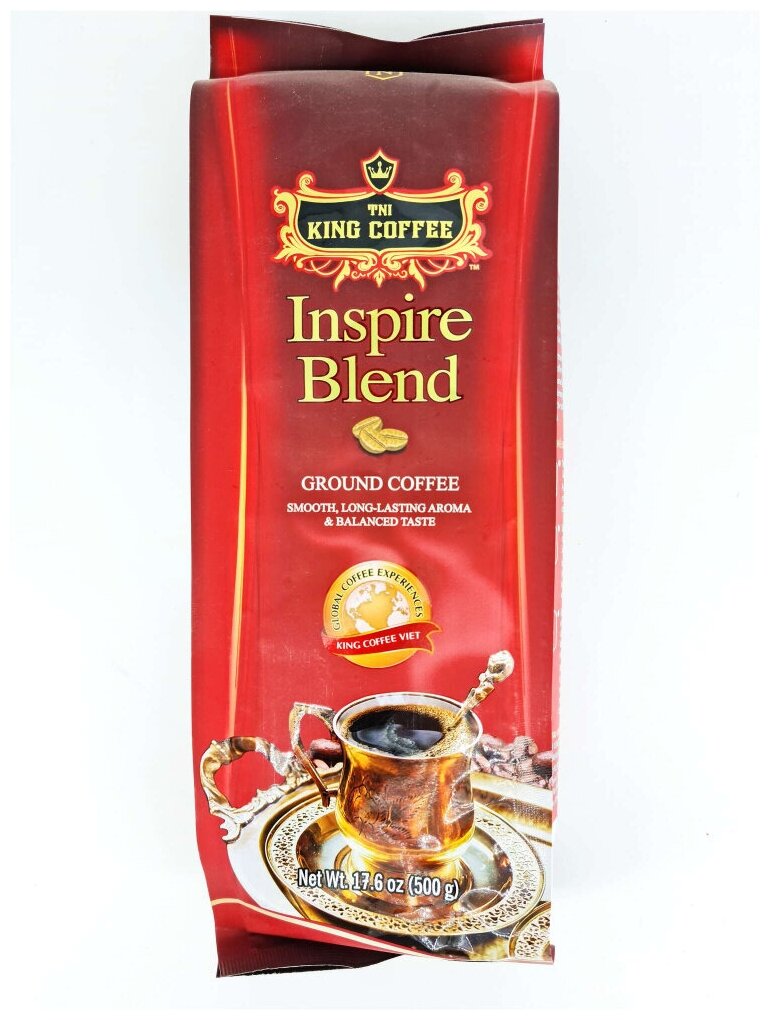 Кофе молотый INSPIRE BLEND TNI KING COFFEE 500 г - фотография № 1