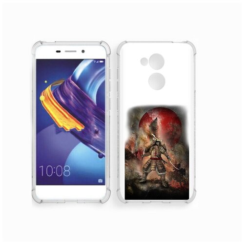 Чехол задняя-панель-накладка-бампер MyPads китайскийвоин для Huawei Honor 6C Pro/Huawei Honor V9 Play противоударный