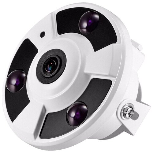 AHD мультиформатная видеокамера SSDCAM AH-442M FishEye рыбий глаз внутреннего исполнения 21Мпикс 1920х1080 FullHD 3921₽