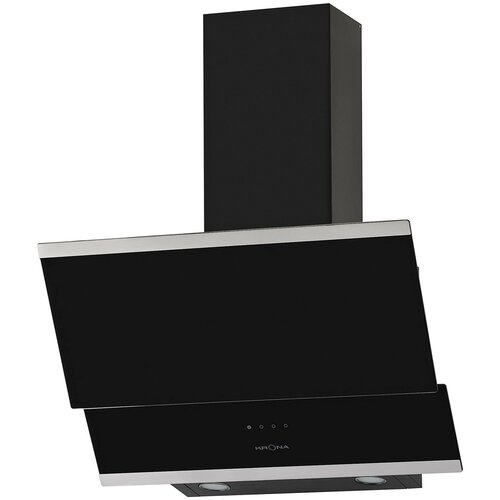 Вытяжка каминная наклонная KRONA IRMA 600 blackblack sensor стекло 1716000₽
