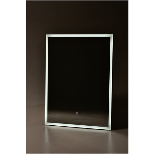 Зеркало SINTESI KANTO BLACK 60 с LED-подсветкой 600x800