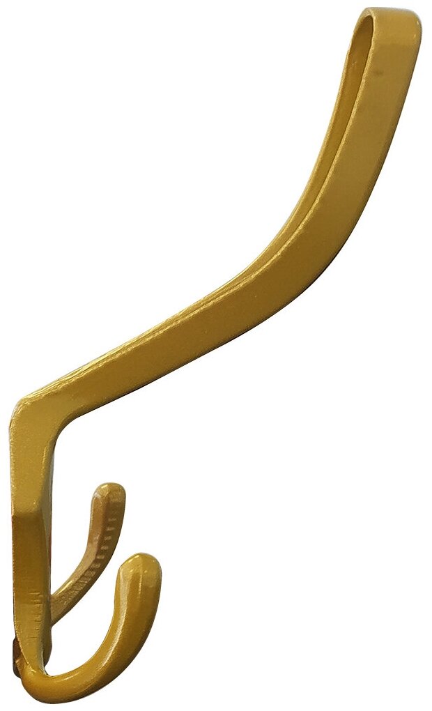 Крючок мебельный большой (золотой металлик) - фотография № 2
