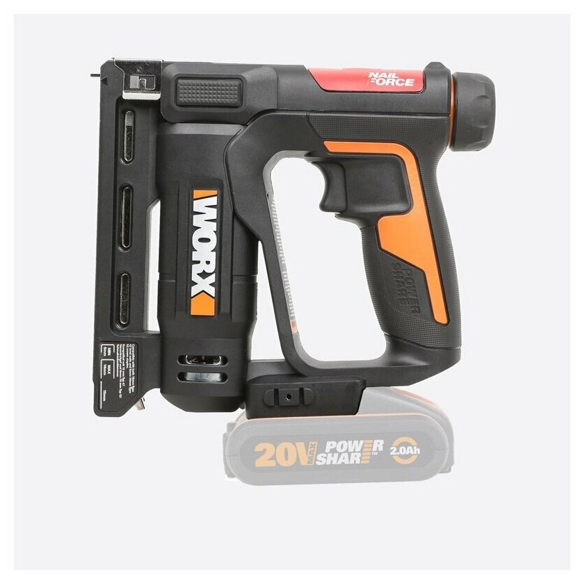 Степлер WORX WX843.9 20V аккумуляторный без батареи и зарядки