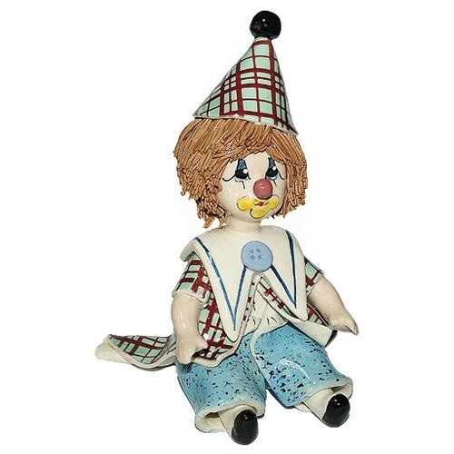 Статуэтка из фарфора Клоун в колпаке ZamPiva 30015