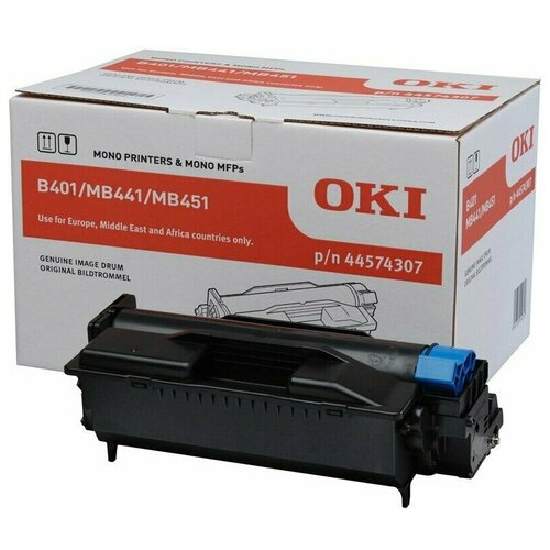 Фотобарабан OKI 44574307 фотобарабан оригинальный oki 46484107 синий photoconductor drum 30k