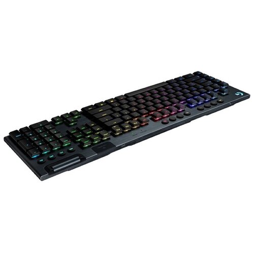 Клавиатура Logitech 920-008909 клавиатура logitech g915 tactile switch 920 008909 usb rgb mechanical gaming