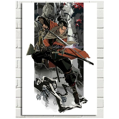 Картина по номерам игра Sekiro shadows die twice - 8422 В 60x40