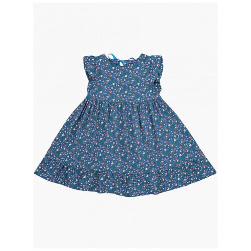 Платье для девочек Mini Maxi, модель 7810, цвет бирюзовый, размер 104