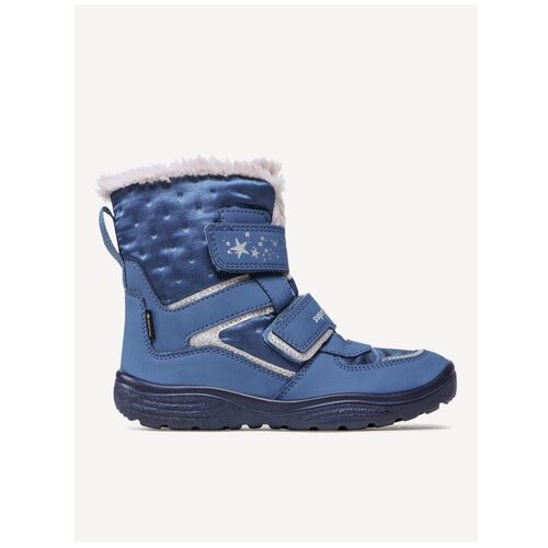 фото Полусапоги superfit, для девочек, цвет синий, размер 27