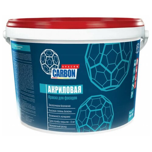 Краска акриловая для фасадов Carbon 14 кг