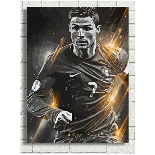 Картина по номерам Спорт Футбол (Криштиану Роналду, Реал Мадрид) - 7876 В 30x40 рюкзак спорт футбол криштиану роналду реал мадрид 1426 a3