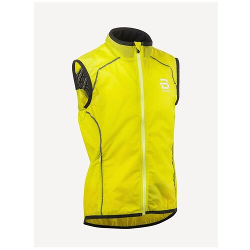 фото Жилет беговой детский bjorn daehlie vest spring jr yellow (рост:128)