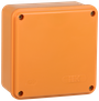 Коробка распаячная огнестойкая ПС 100х100х50мм 6P 6мм2 IP44 гладкие стенки IEK