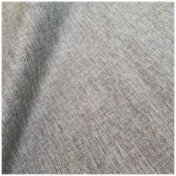 Ткань Рогожка-средняя, однотонная, цвет: Серый, отрез - 1 м (20-13) (Ткань для шитья, для мебели)