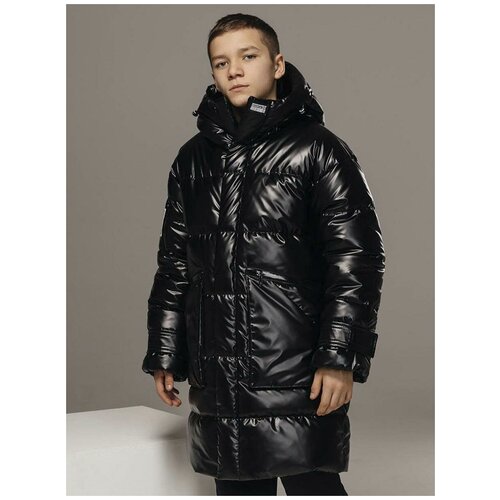 фото Куртка gnk, черный, 170 g'n'k