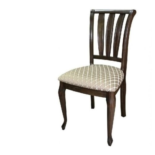 Стул «Кабриоль» с жесткой спинкой, Призма 37-1, орех темный