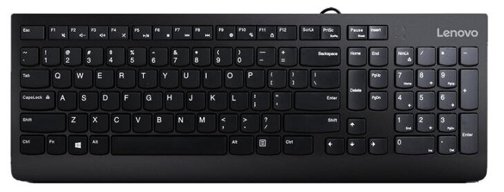 Клавиатура LENOVO 300 черный