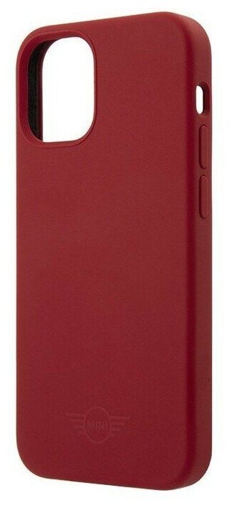 Чехол (клип-кейс) Mini silicone, для Apple iPhone 12 Pro Max, красный [mihcp12lsltre] Noname - фото №3
