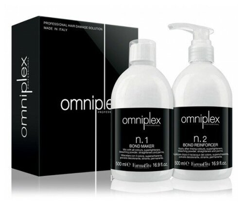 FarmaVita, OMNIPLEX N.1+N.2 - средства для защиты и восстановления SALON KIT, 500 мл