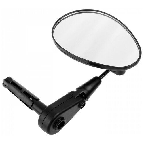 фото Зеркало заднего вида велосипедное 115 х 80 мм панорамное в руль черный shantou