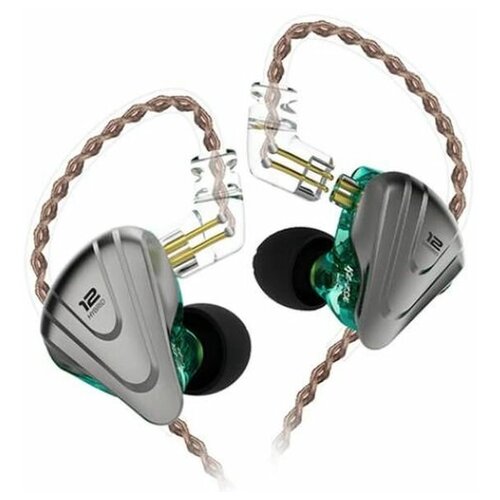 Гибридные 6-ти драйверные Hi-Fi наушники Knowledge Zenith ZSX Cyan 442000₽