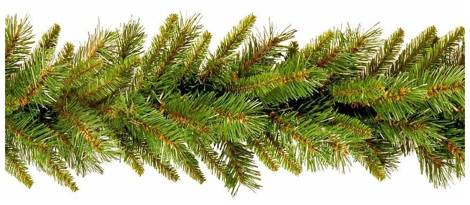 Гирлянда хвойная "Тиффани", хвоя - PVC, 274х30 см, National Tree Company