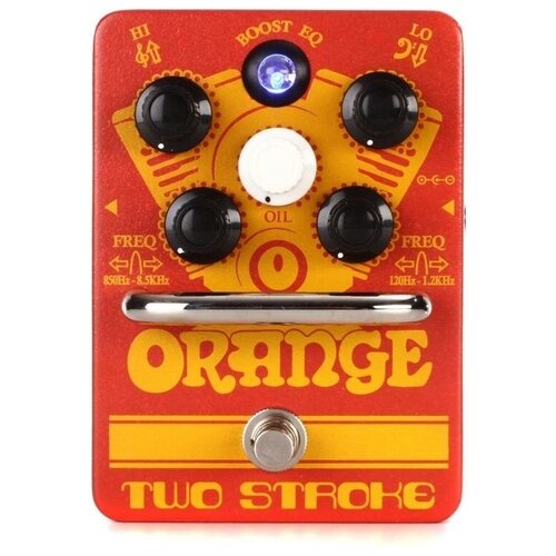 Гитарная педаль эффектов Orange Two Stroke педаль бустер pre eq orange two stroke