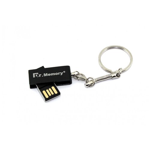 Флешка USB Dr. Memory 005 4GB, USB 2.0, серебристый