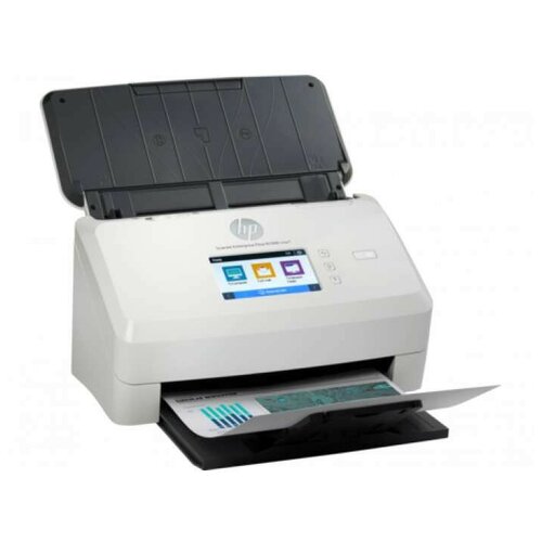 Сканер HP ScanJet Enterprise Flow N7000 snw1 (CIS, A4, 600 dpi, Ethernet 10/100/1000 Base-TX, USB 3.0, Wi-Fi, ADF 80 sheets, Duplex, 75 ppm/150 ipm)