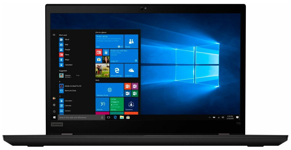 Ноутбук Lenovo ThinkPad T15 Gen 2 Intel Core i5 1135G7 2400MHz1561920x108016GB512GB SSDDVD нетIntel UHD GraphicsWi-FiBTWindows 11 Pro 14490000₽